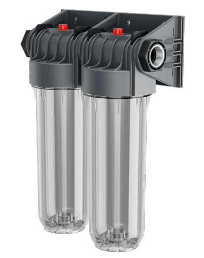 10" İkili Filtre Kabı