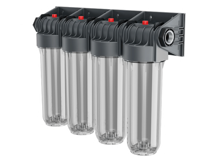 10" Dörtlü Filtre Kabı