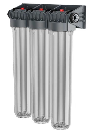 20" Üçlü Filtre Kabı