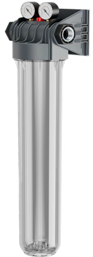 20" Tekli Filtre Kabı Manometreli