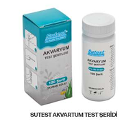 AKVARYUM TEST ŞERİDİ Nitrat, Nitrit, Cl2, KH, GH, pH Ölçümü